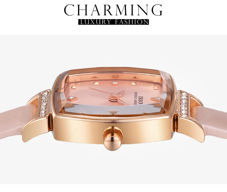 2018 Female Watch Purple Small Luxury Fashion Rectangular Watches for Women 10