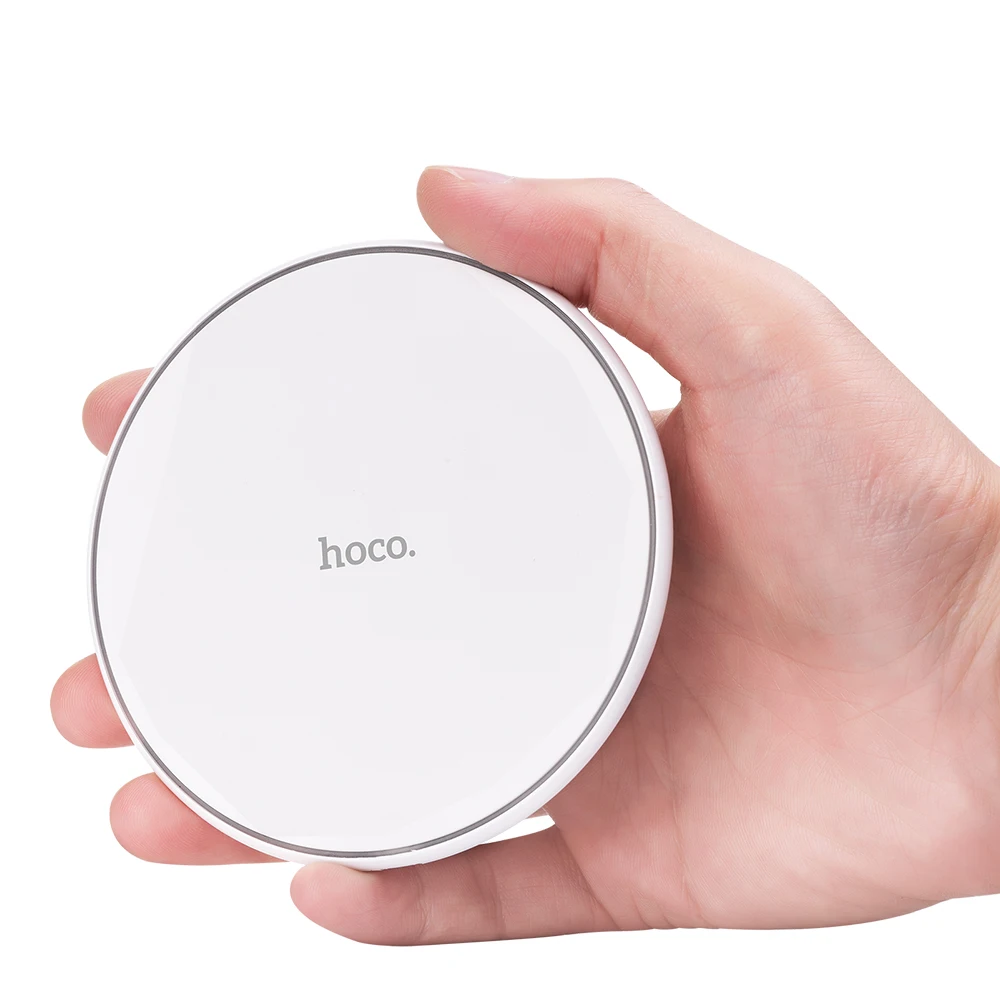 

HOCO Qi Wireless Charger for iPhone X 8 Portable Wireless Charger Charging Pad for Samsung Galaxy S8 Plus S7 Edge Xiaomi mi