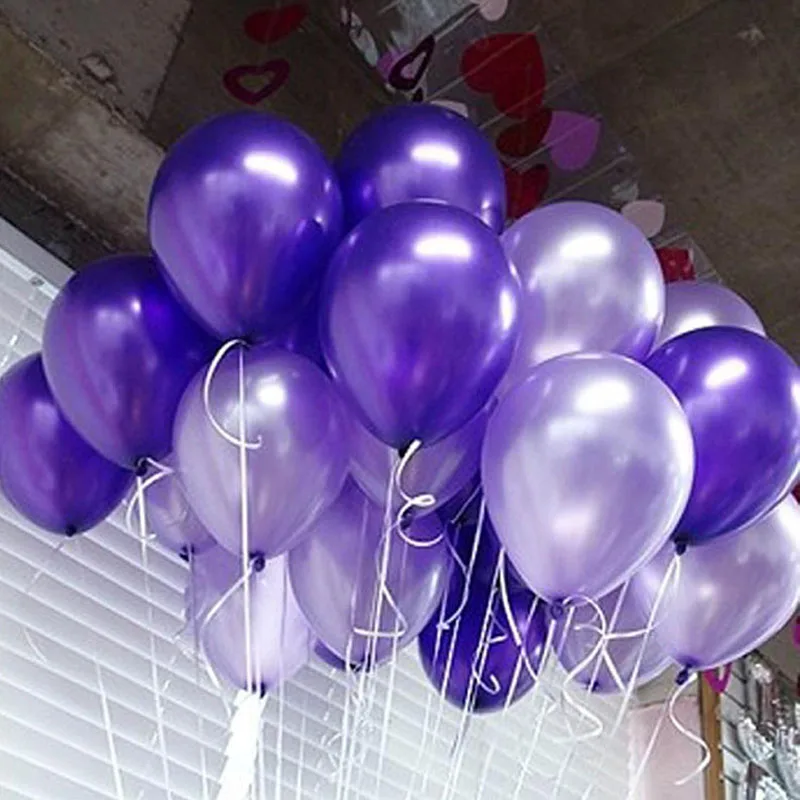 12 штук 12 дюймов жемчужные латексные шары воздушные шары для дня рождения вечеринки Свадебные украшения гелиевые воздушные шары вечерние принадлежности