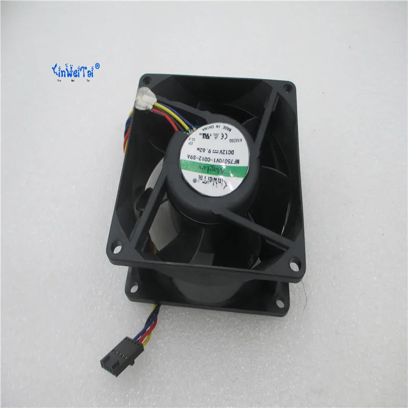 H814N-A00 For SUNON MF80381V1-D000-M99 DC 12V 6.1W 4-wire 4-pin connector 80mm 80x80x38mm Server Square Cooling fa