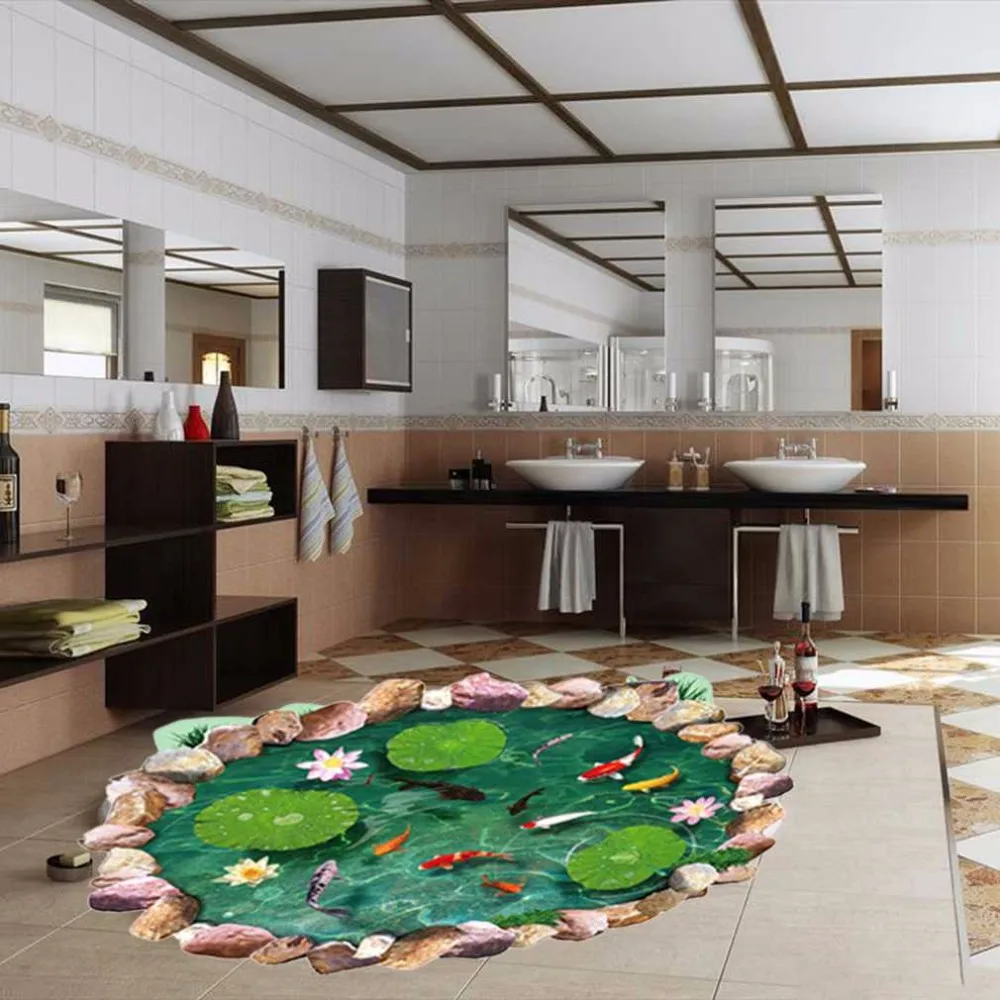 Online kopen wholesale goudvis badkamer uit china goudvis badkamer ...