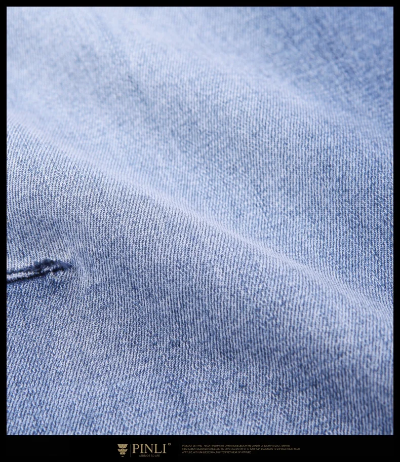 2018 Mid узкие джинсы весна Горячая Популярные Мужская одежда развивать нравственность ноги 7 минут штаны Ковбой мужской B191416103
