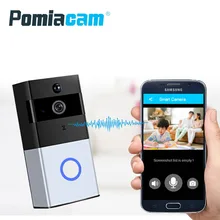 M3 WiFi умный беспроводной видеодомофон 720 P PIR дверной звонок с функцией ночного видения Android IOS смарт-домофон дверной звонок с Dingdong