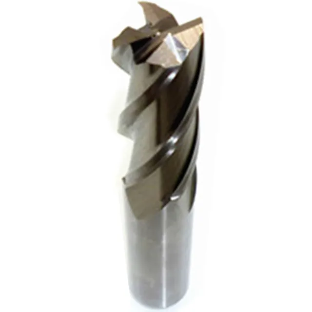 M2Al Hss 4 Flute Helix Flat End Mill Spiral 4 flute Center Cutting High