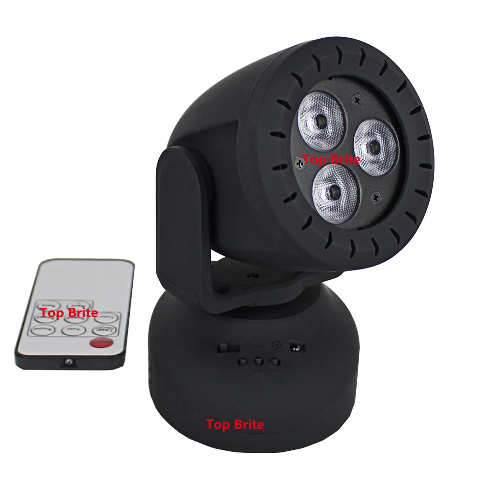 Светодиодный прожектор с движущейся головкой 4 упаковки 3X3W RGB 3IN1 светодиодный 110