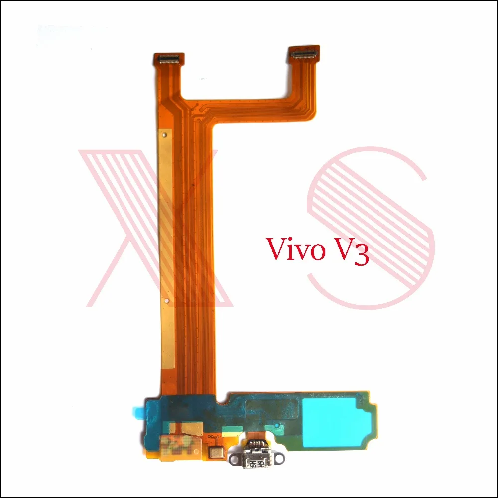 

1pcs Replacement Parts For VIVO v3 V3L Charging Port Micro USB Charger Dock Connector Flex Cable with microphone