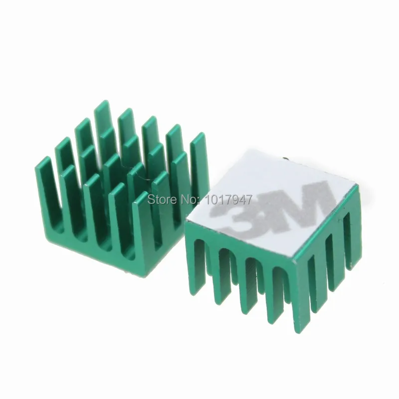 

10 Pieces lot 14x14x11mm Aluminum VGA Card RAM Memory Cooling Cooler Heatsink