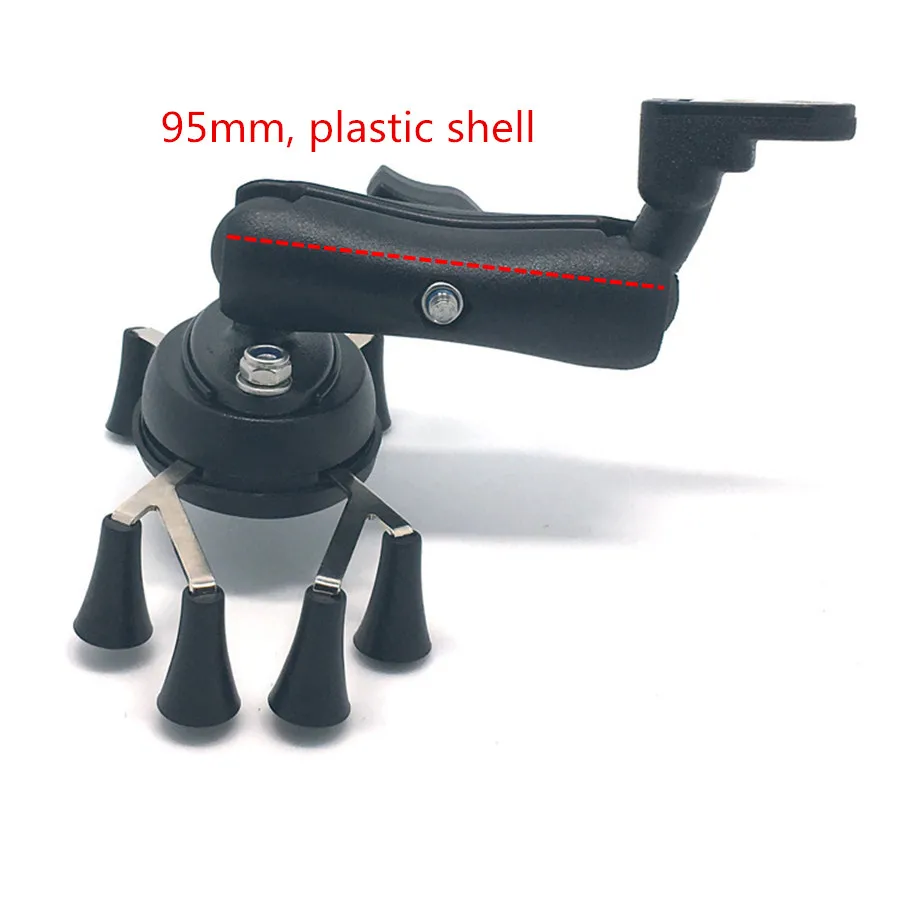 95mm Length Motorcycle Rearview Mirror Base Holder (3)