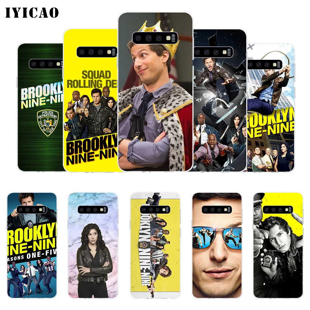 Мягкий силиконовый чехол для телефона IYICAO Brooklyn Nine 2019 Samsung Galaxy S10e S10 S9 S8 Plus S7 Edge из
