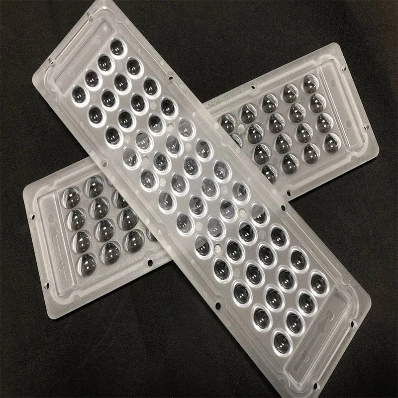 

4*12 48W 90 degree 3030 Outdoor PC Module Street Light LED lens