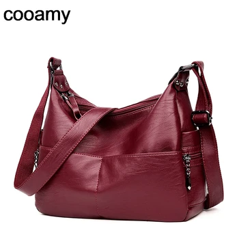 Famous Brand Women Shoulder Bag Satchels Top-handle Fashion Lady Messenger Bags Handbags PU Leather Female Crossbody Bag lauwoo women crocodile embossed cow leather handbag female leisure casual lady crossbody shoulder bag messenger top handle bags