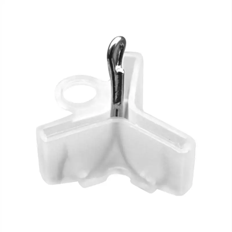 

20pcs Plastic Fishing Treble Hooks Covers Case Durable Bonnets Fishhook Caps Safety Protector Set Fishing Accessories