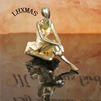 

European Wedding Craft Gift Ballet Dancing Girl Model Living Room Crafts Decoration E526