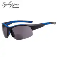 TH6226 二焦点 Eyekepper TR90 アンブレイカブルスポーツ二焦点メガネフレームハーフリムレス + 1.0/+ 1.5/+ 2.0/+ 2.5 /+ 3.0