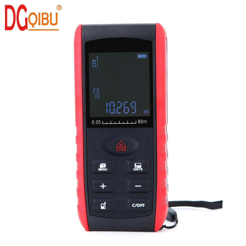 Laser Distance Meter 80M ruler accuracy 2mm Laser Rangefinder Range Finder Digital Laser Tape Measure Area/volume Tool