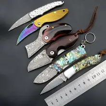 Eafengrow дамасский складной нож для выживания кемпинга инструмент карманный нож для охоты Тактический уличный инструмент EDC нож-дешевые продажи