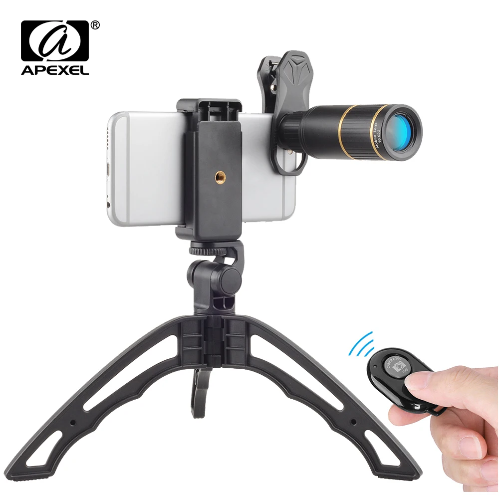 Aliexpress.com : Buy Apexel mobile phone camera lens 16X