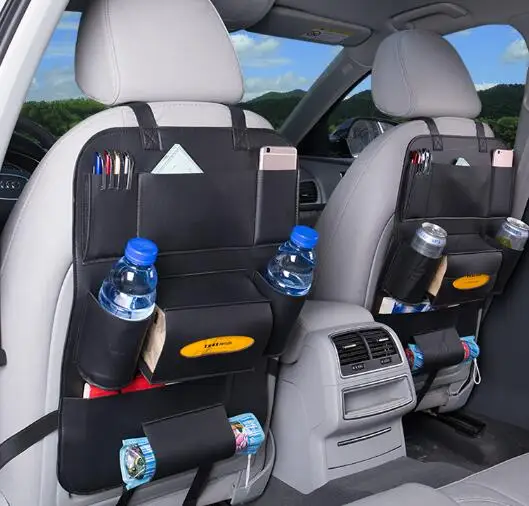 Car Seat back holder Storage Pocket Organiser Net Mesh Pouch String Bag