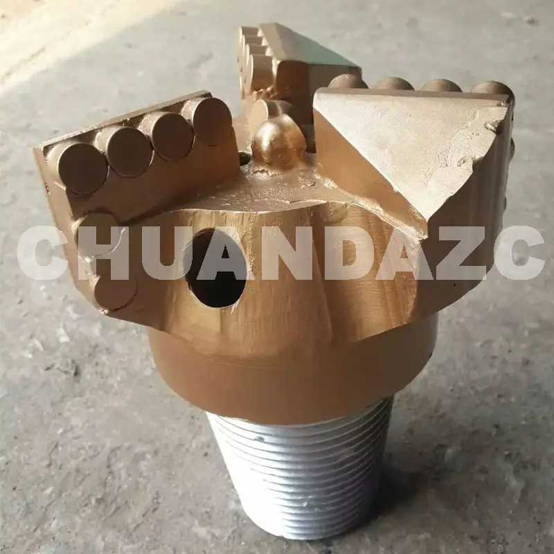 

Factory Outlet 146mm three wing drag bits,PDC drag bit for mining drilling,water well drilling bit