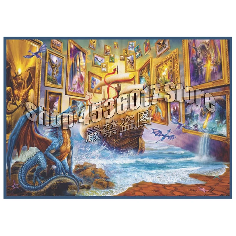 

5D DIY Diamond Painting Cartoon Dragon Christmas Gift Full Square Drill Diamond Embroidery Cross Stitch Mosaic Home Decor