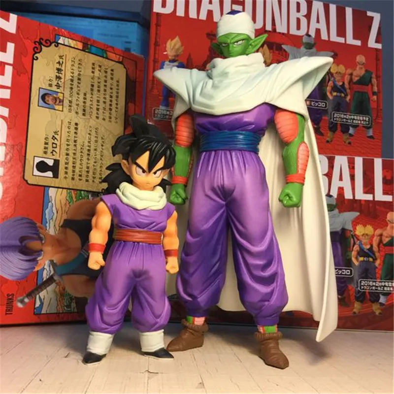 Dragon Ball Z Piccolo против Гоку прыжки битвы Cloakd Ver. Bick кисть Гоку Saiyan ПВХ Рисунок DBZ Коллекция Модель 25 см