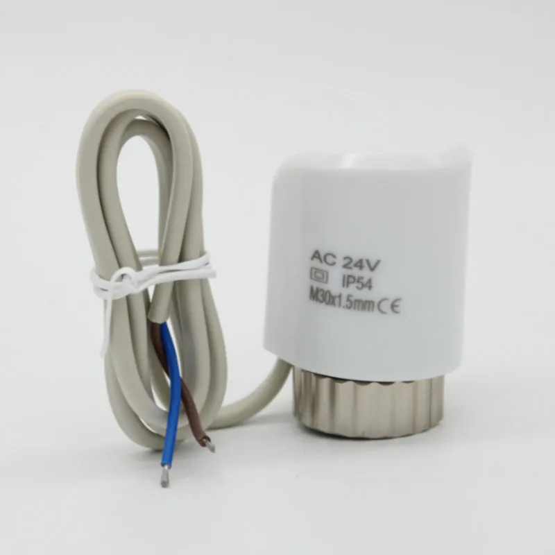 

230V 24V Normally open Normally Closed Underflooring Heating System Thermal Electric Actuator M30X1.5