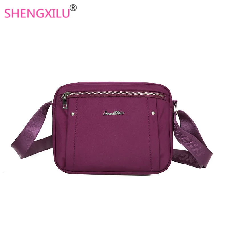 

Shengxilu 2019 Messenger Bags for Women Nylon Handbag Female Shoulder Bag Ladies Crossbody Bags bolsa sac a main femme de
