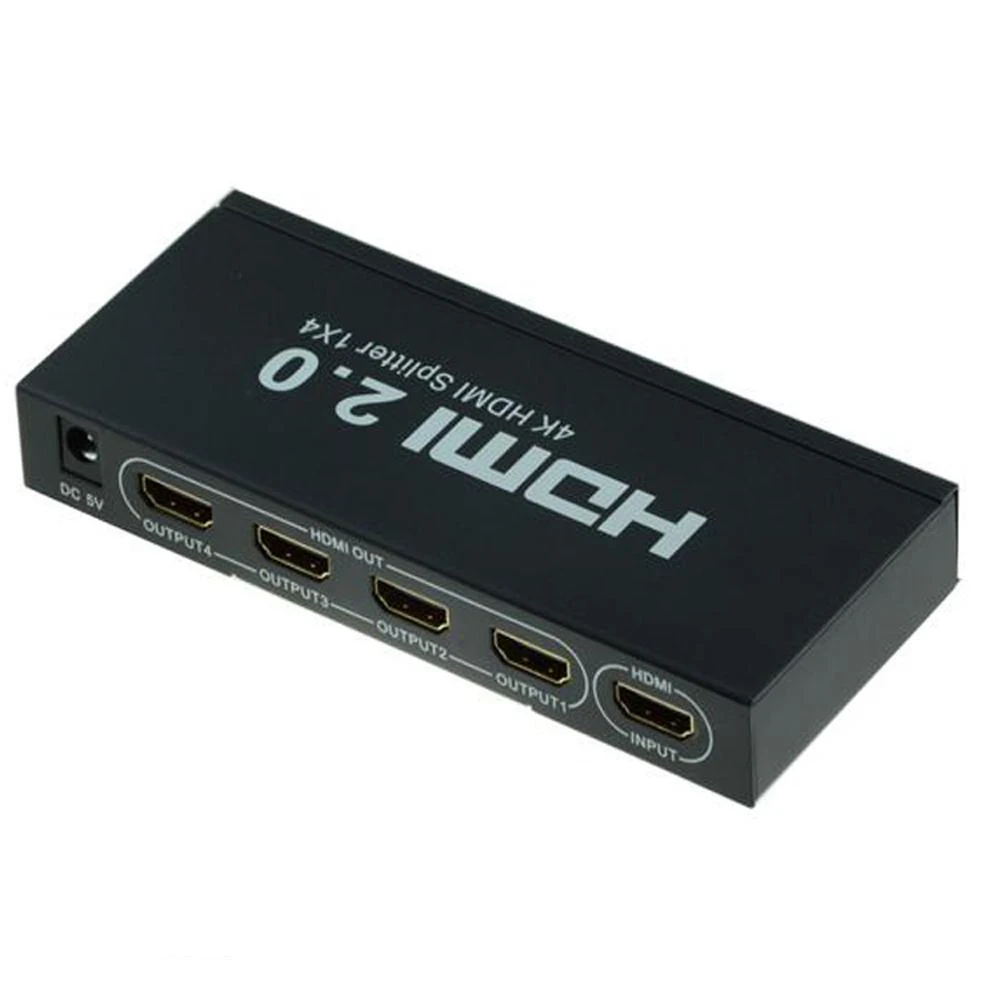 EMK HDMI 2 0 разветвитель 1x2 порта Divisor 1 в out Поддержка 3D Ultra HD 4K x 2K при 60Hz HDCP2.2 с