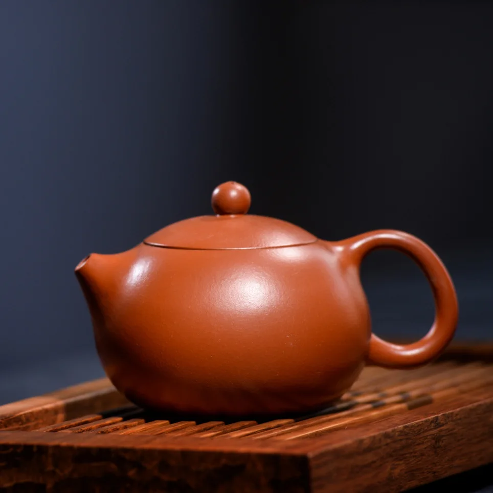 200ml Authentic Yixing purpple clay teapot Chinese Kung Fu pu'er oolong