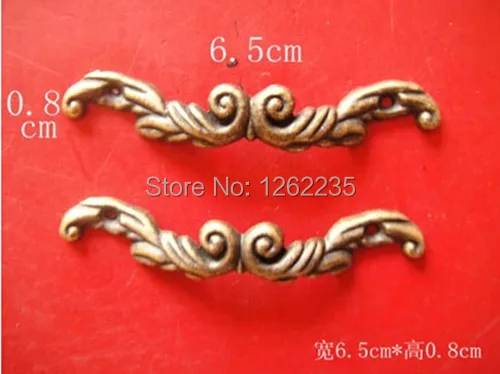 

6.5 * 0.8 cm Retro jewelry box handle Gift mini pull ring Wholesale