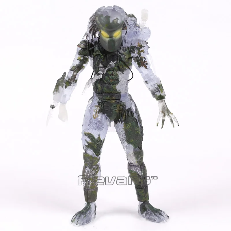 NECA PREDATOR 30th anniversary Jungle Patrol encoming excussion Маскировка голландский Охотник за джунглями Unmasked Demon фигурка 18 см