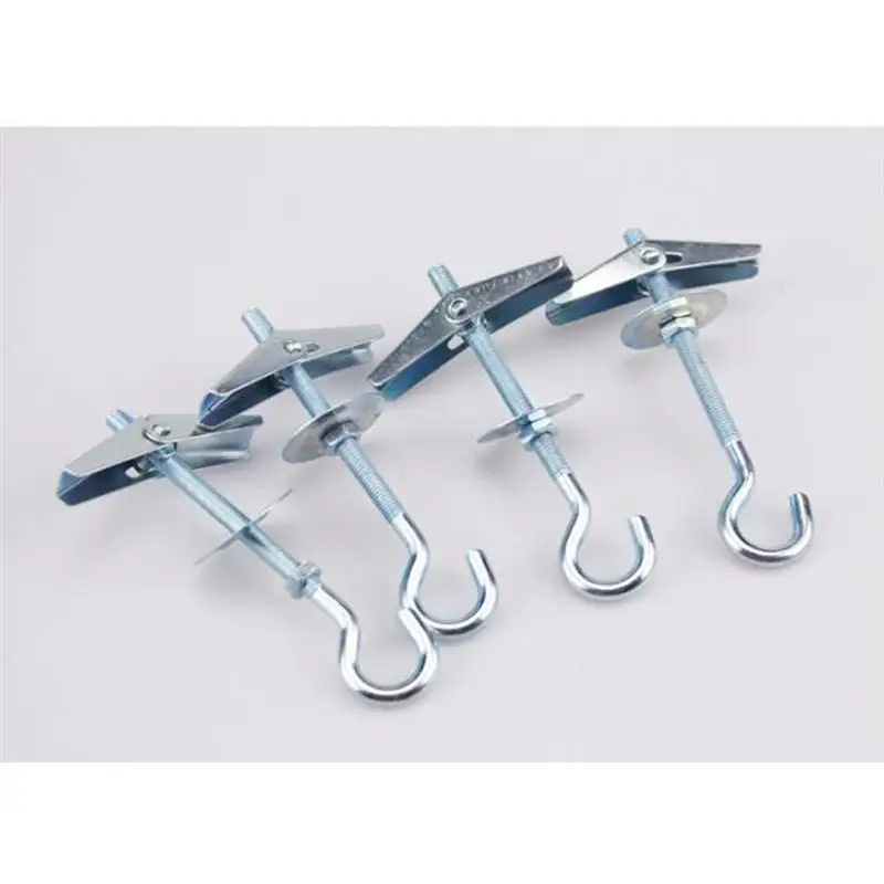 10pcs M5 10kg Carbon Steel Plasterboard Ceiling Wall Spring