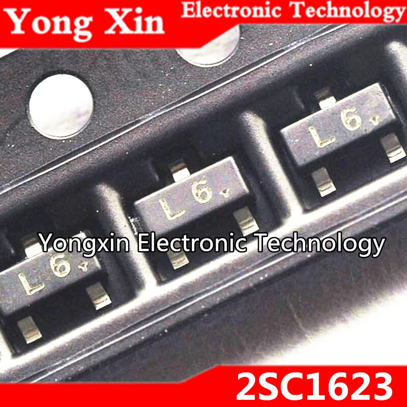 100 шт. силиконовые Epitaxial транзисторы 2SC1623-L6 SOT-23 2SC1623 L6 NPN | Обустройство дома