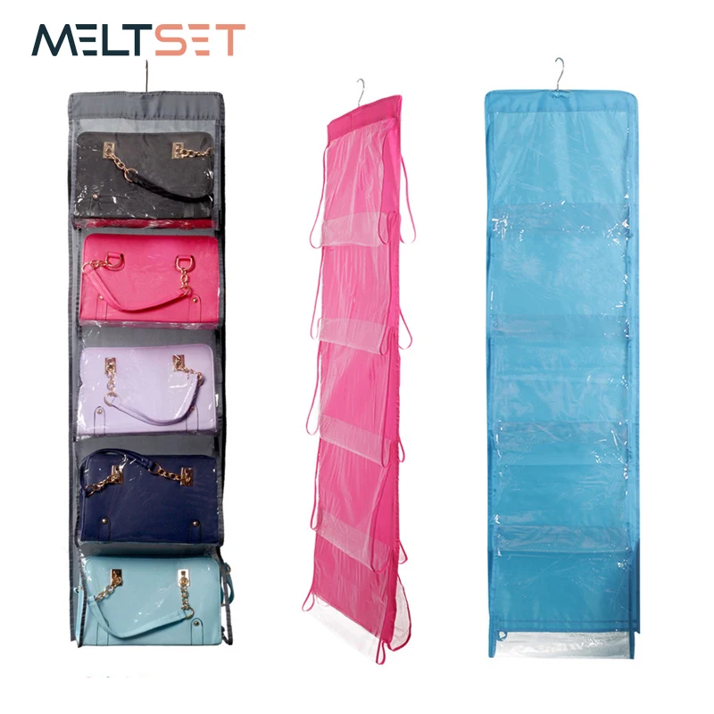 10 جيوب النساء حقائب حقيبة التخزين أكسفورد شنقا التخزين المنظم أزياء السيدات حذاء مقسم حقيبة الغبار حقيبة التخزين