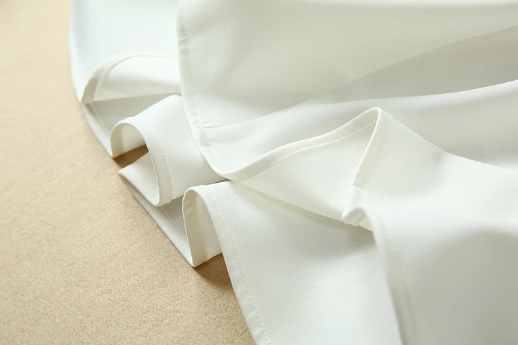 XF ретро длинные белые вечерние высококачественные дизайнерские водорастворимые кружева сшивание полые белые тонкие женские 2019 летние