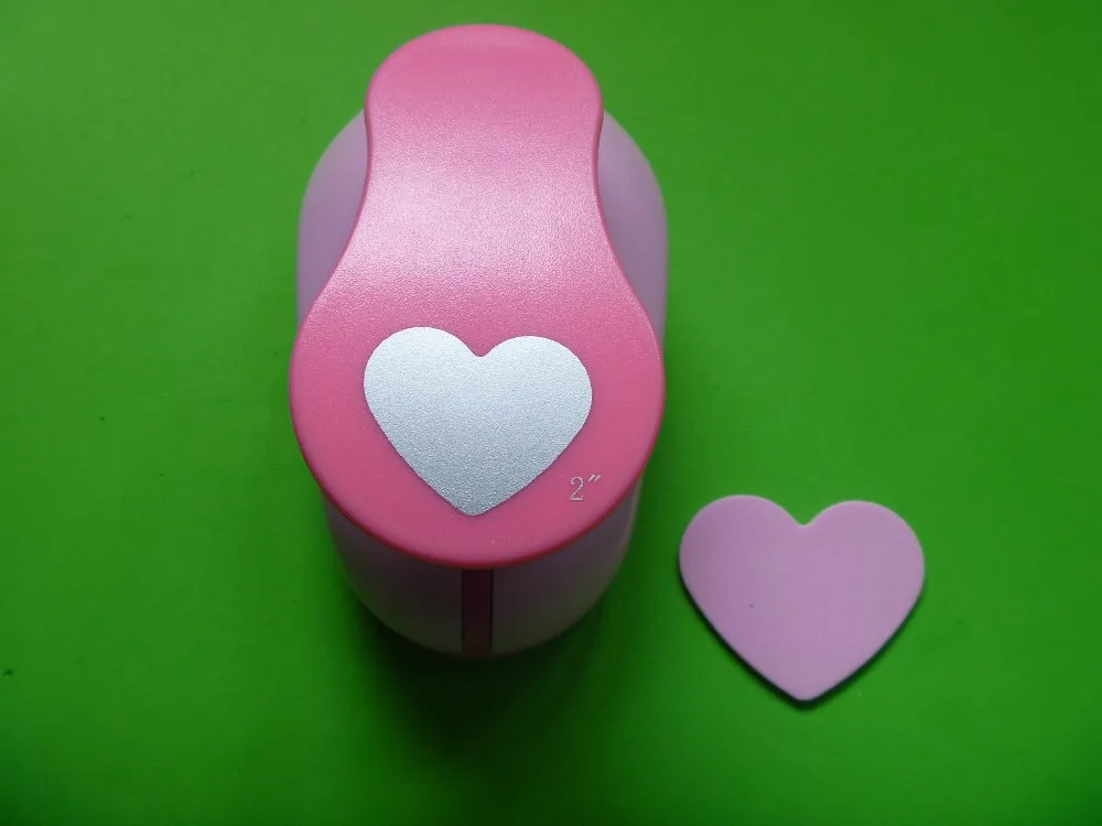 5cm large Heart DIY hole punch Craft Scrapbooking Handmade Cut