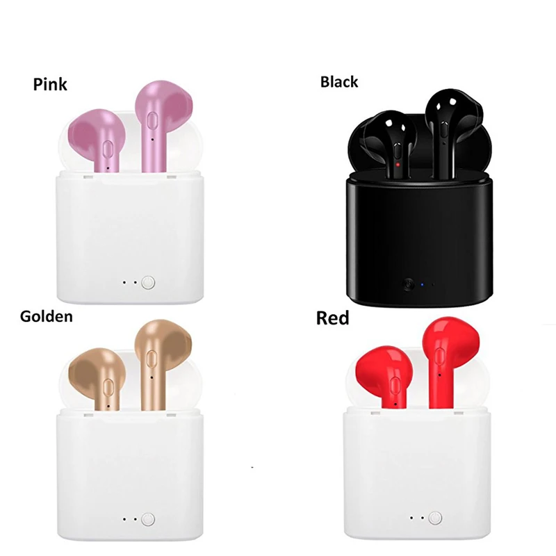 KEXU-i7s-TWS-Mini-Wireless-Bluetooth-Kopfh-rer-Stereo-Ohrh-rer-Headset-Mit-Lade-Box-Mic