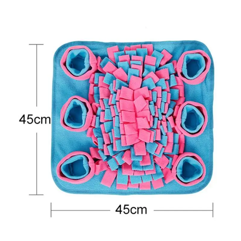 Ароматизированный коврик для домашних собак, обучающее одеяло для еды, игрушки для снятия стресса, ароматизированный коврик, коврик для медленной еды, продукт для домашних животных