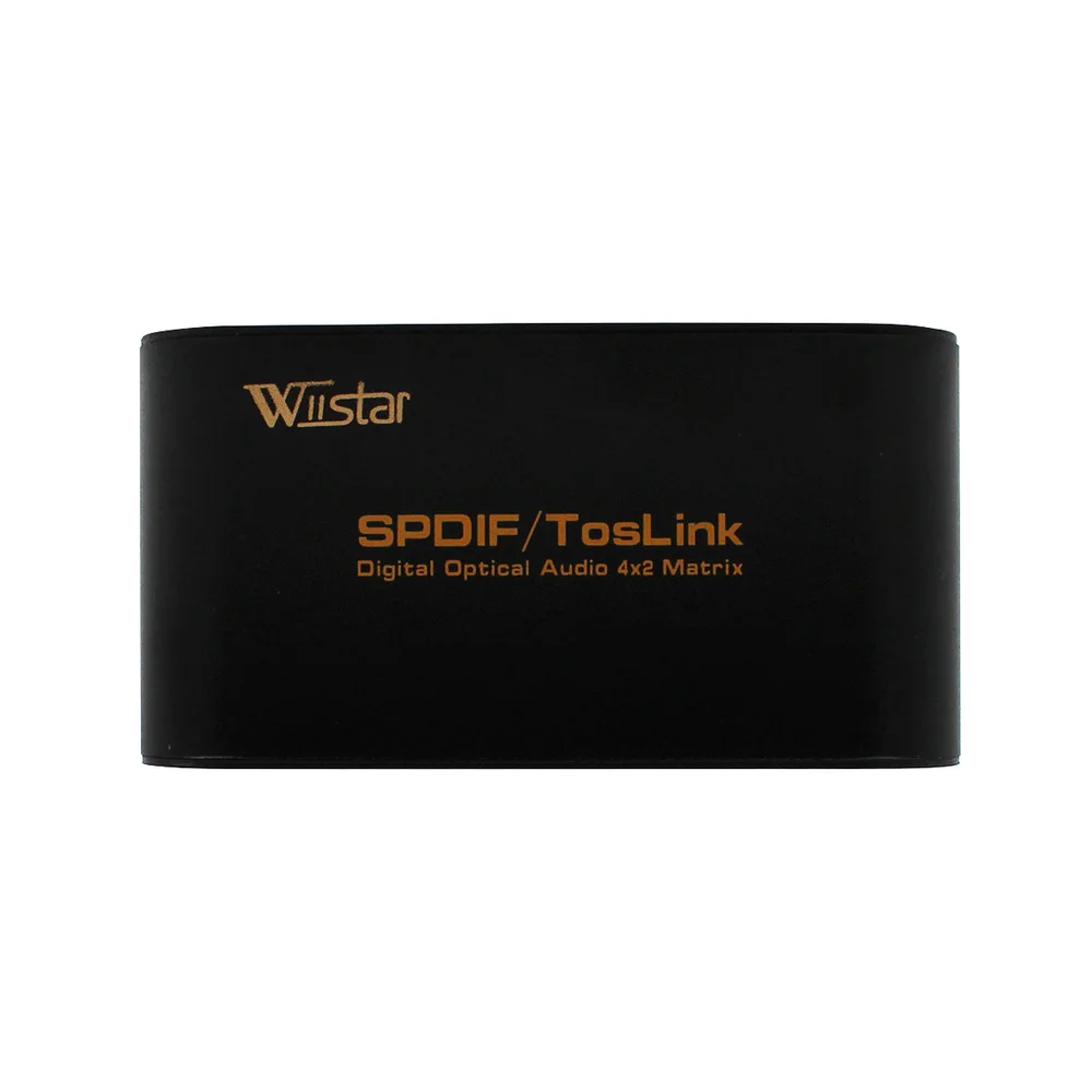 200pcs SPDIF/TOSLINK Optical Digital Audio True Matrix 4x2 Switcher/Splitter 4 In 2 Out 4 to 2 200pcs SPDIF/TOSLINK Optical Digital Audio True Matrix 4x2 Switcher/Splitter 4 In 2 Out 4 to 2