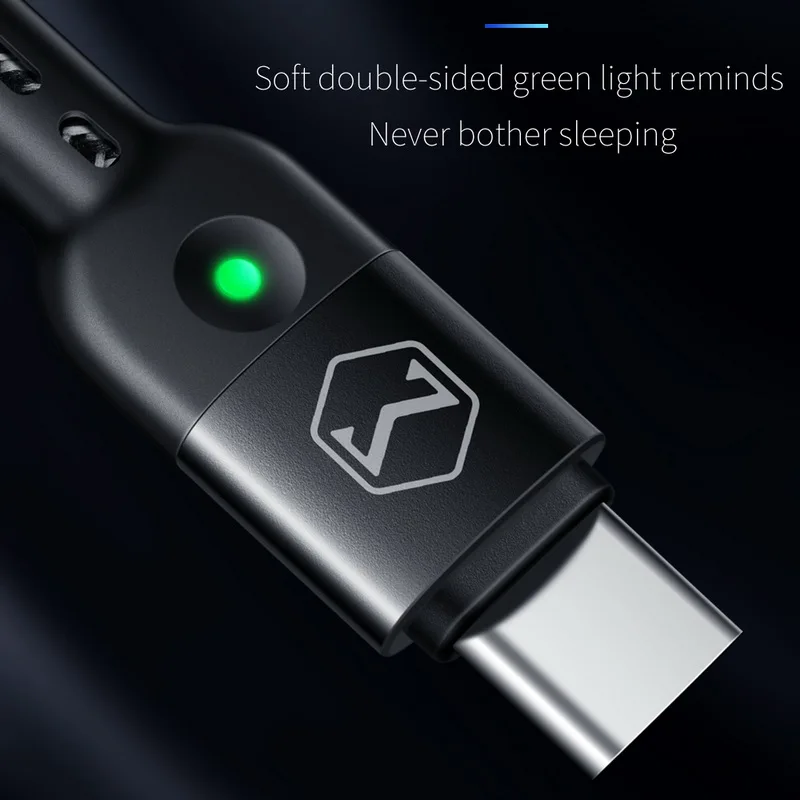 MCDODO кабель usb type C QC 4,0 быстрое зарядное устройство USB C шнур для samsung S9 Note 9 кабель type-C для huawei P20 Xiaomi Mi 8 USB-C