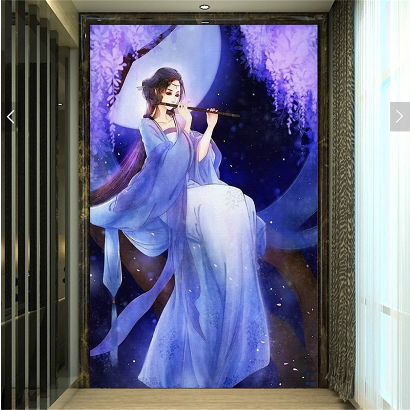 DIY Diamond Embroidery Round Diamond Piper Girl Cartoon Full Rhinestone Diamond Painting Cross Stitch Needlework Home Decor Gift