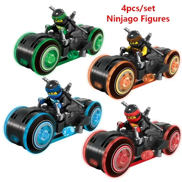 4pcsset New Ninjago Figures Set Jay Lloyd Skylor Zane