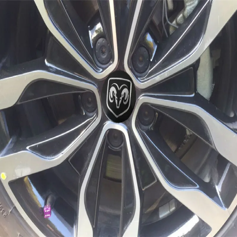 

4Pcs 3D Car Head Grill Tailgate Car Steering tire Wheel Center 3D Stickers Hub Cap Emblem Badge Decals Symbol For VW Audi BMW