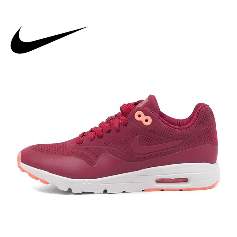 

Original ANIKE Authentic WMNS AIR MAX 1 ULTRA MOIRE Women's Running Shoes Sneakers Breathable Comfortable Outdoor Walking 704995