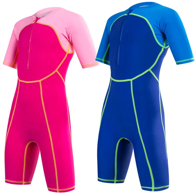 Cheap SBART Children's Swimwear Sunscreen Short Sleeved Kids Baby Girl Surfing Rash Snorkeling Suits Quick Drying Diving Suits Cheap SBART Children's Swimwear Sunscreen Short Sleeved Kids Baby Girl Surfing Rash Snorkeling Suits Quick Drying Diving Suits