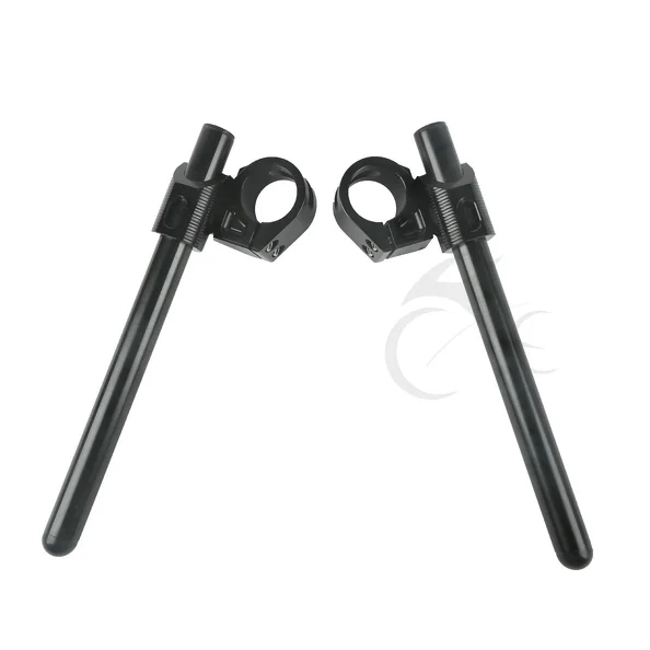 37 мм черный CNC зажим на ручке кафе гонщик для KAWASAKI NINJA 250R 2008 2012 2009 2010 11|Ручки