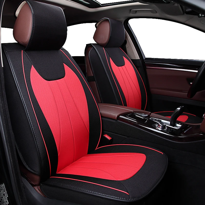 

KOKOLOLEE Flax Car Seat Covers for opel antara astra g h j corsa d insignia meriva mokka vectra b c zafira Auto Seat Covers