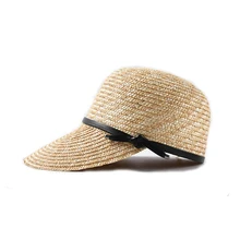 Женская Повседневная бейсбольная соломенная шляпа уличная фотография модный стиль солнцезащитная Кепка Женская Праздничная соломенная шляпа