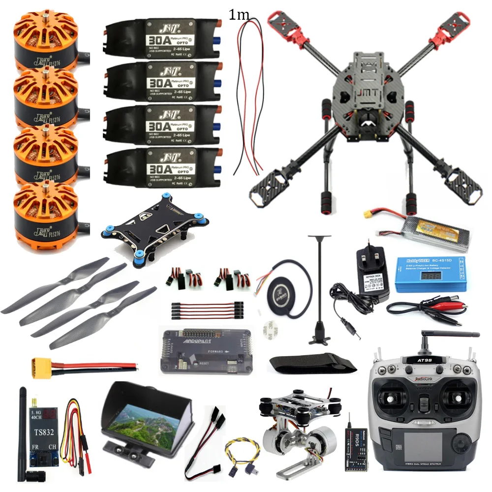 Полный комплект FPV DIY 2 4 ГГц Aixs RC Самолеты APM2.8 Контроллер полета M7N GPS J630 реквизит из