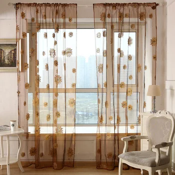

Translucidus Curtain Home Textile Home & Garden left and right biparting open curtain tulle lace 200*270 cm can customize 2016